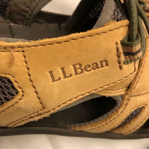 L.L.Bean men’s leather sandals sz 12 - Picture 10 of 11